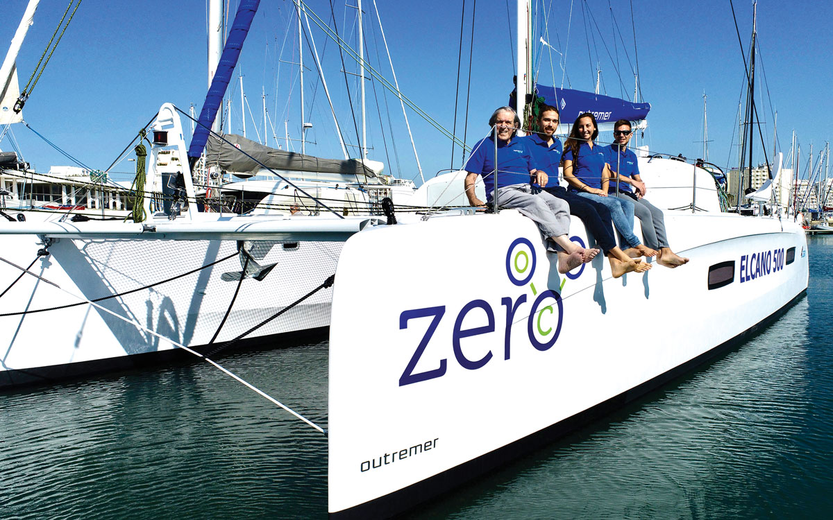 jimmy-cornell-electric-catamaran-crew-credit-Gilles-Foucras-Outremer