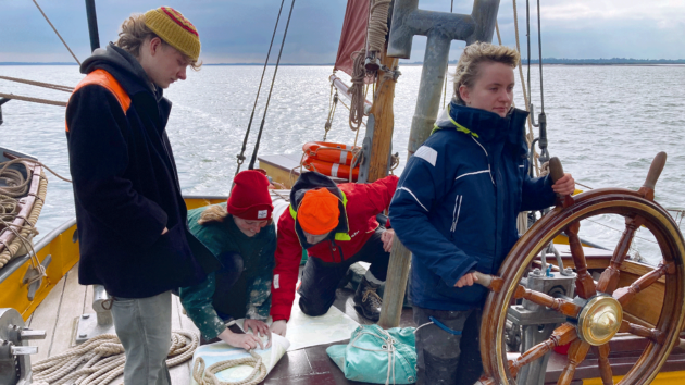 The Excelsior Trust offers sail training experiences for young and old