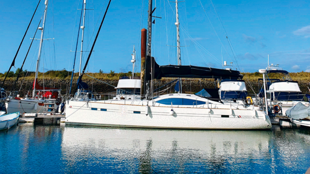 Southerly 42RS, 2006, Night Song.One of only four prototype 46RSs built before the more famous Southerly 49, this example has been cruised internationally and at home. Swing keel and three cabin layout. Lying Essex, UK.
clarkeandcarter.co.uk